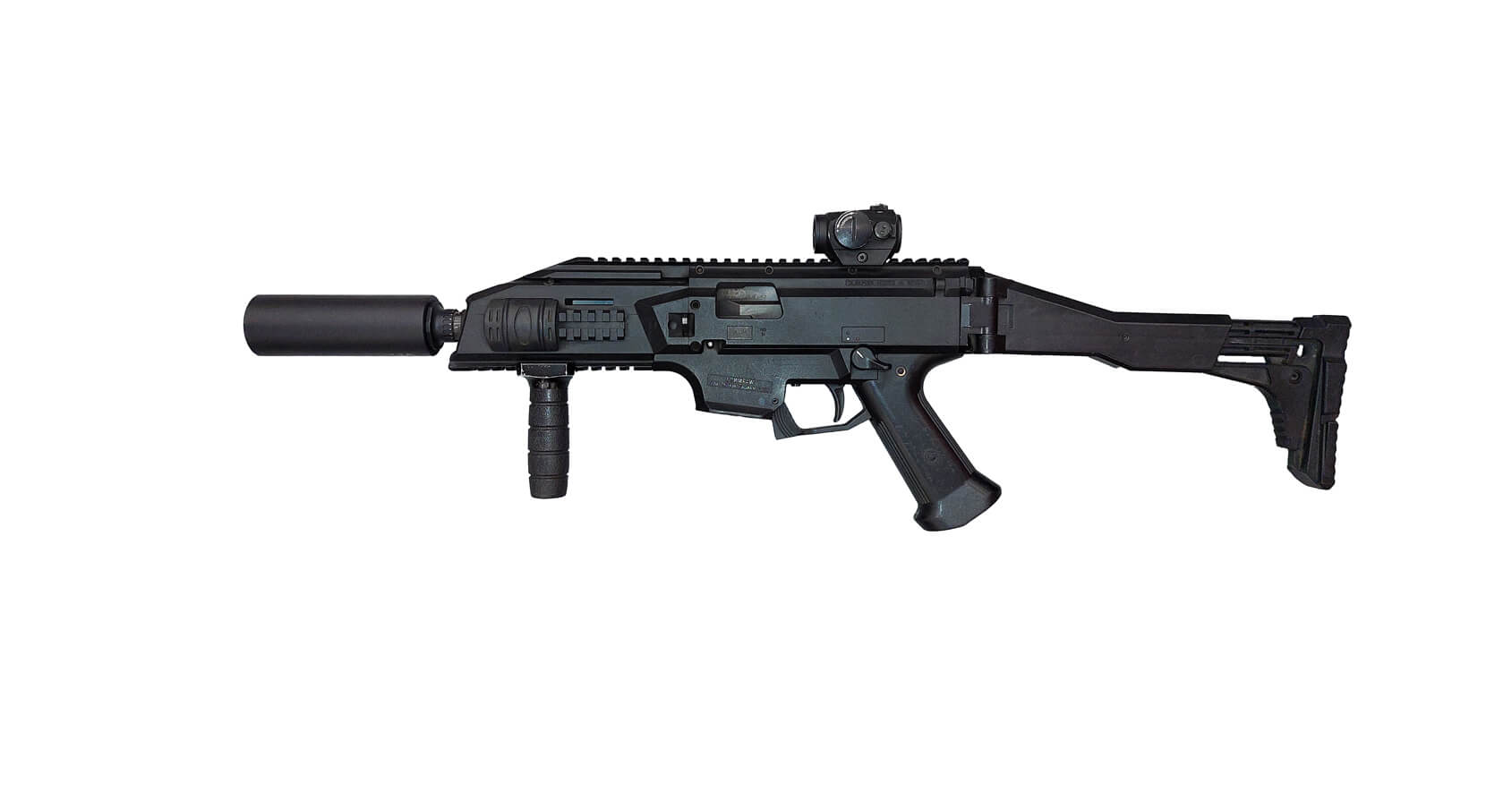 Scorpion EVO 3 s tlumičem